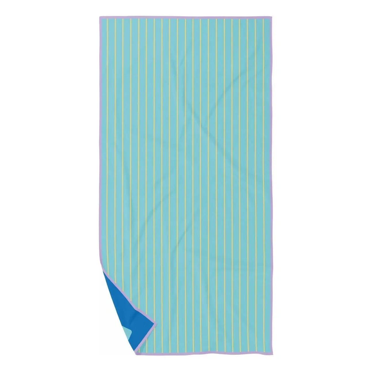 Quut - Echelle et Serpent microfiber beach towel | Blue