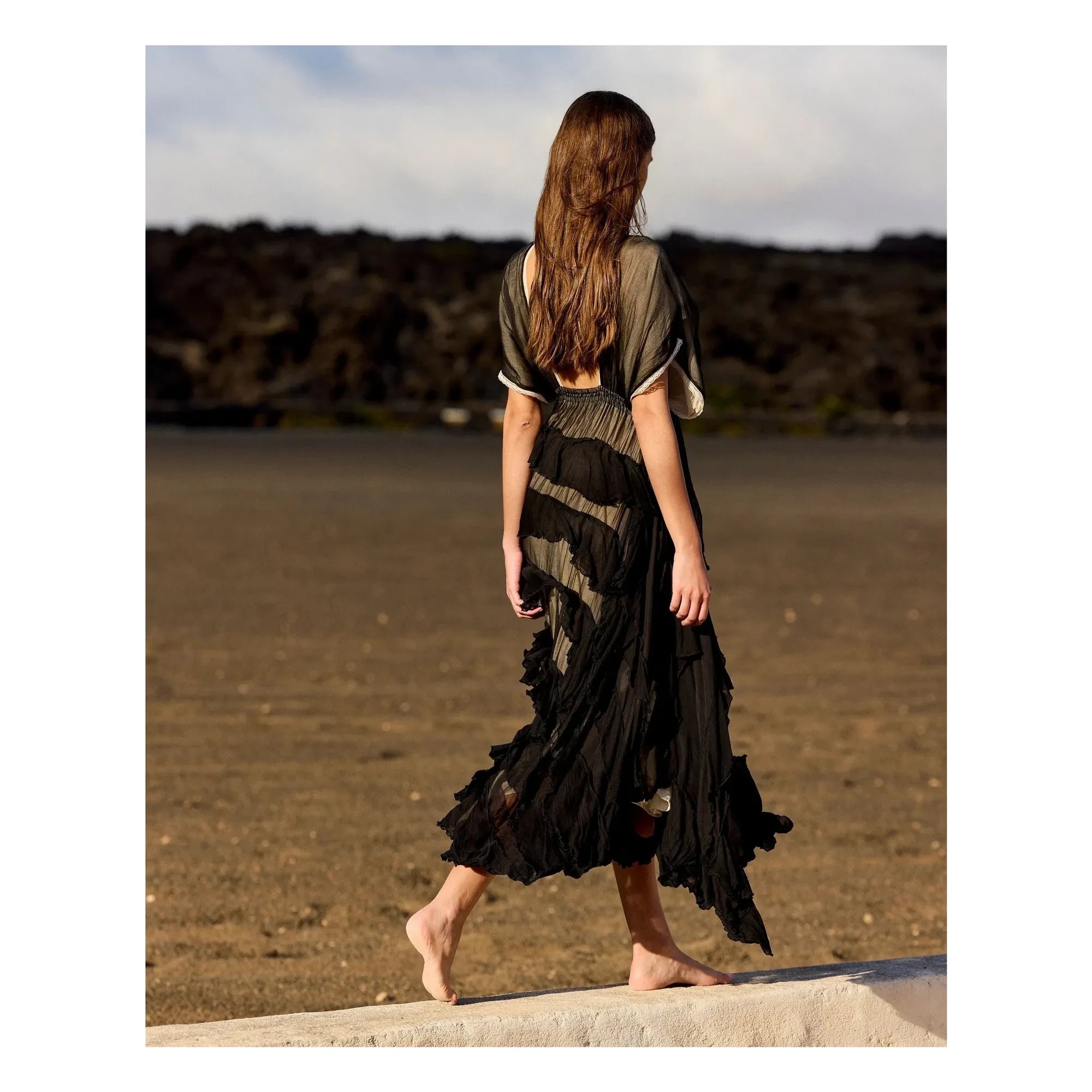 Mes Demoiselles - Charlotte Kleid | Schwarz