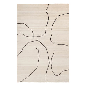 Ferm Living - Gesso hasır halı | Krem