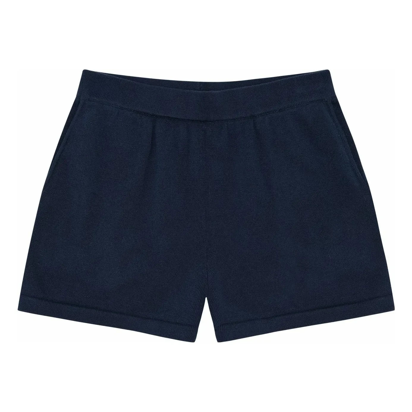 FUB - Strickshorts aus Bio-Baumwolle | Marineblau