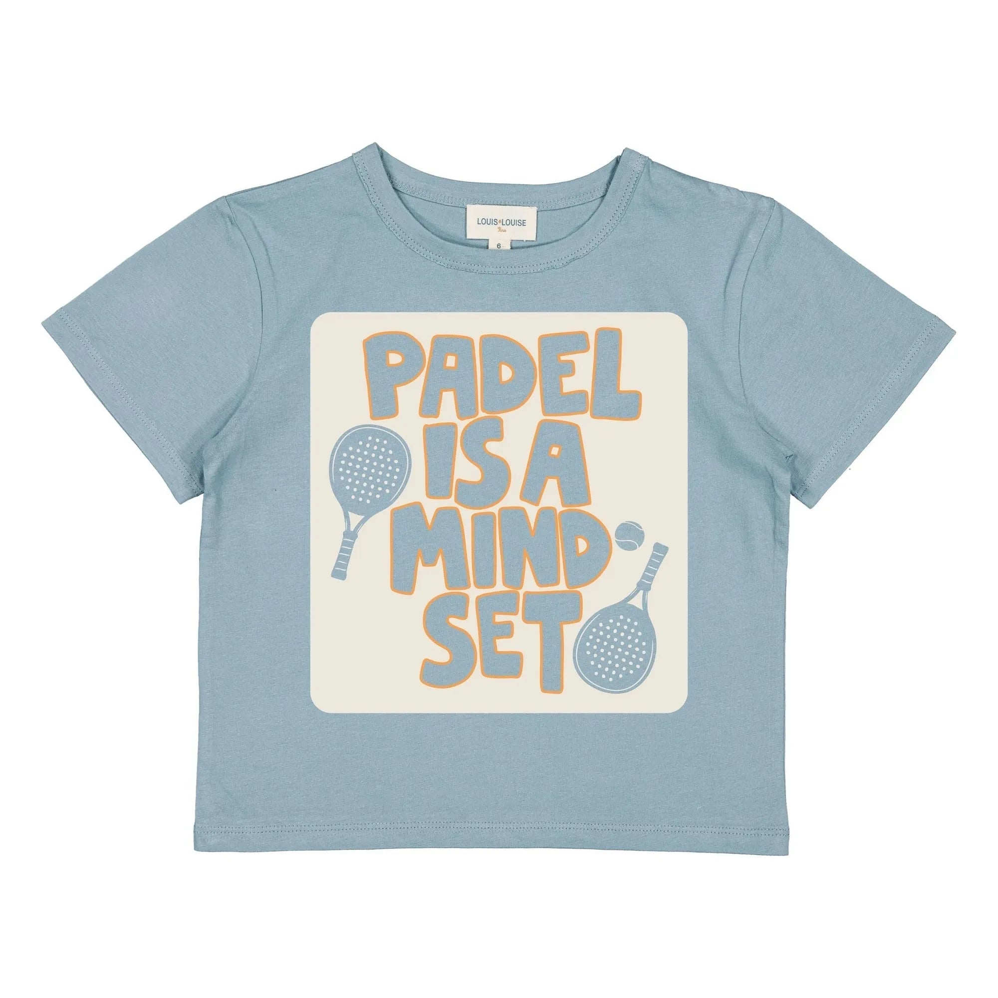 Louis Louise - Tom Padel Bébé T-Shirt | Light blue