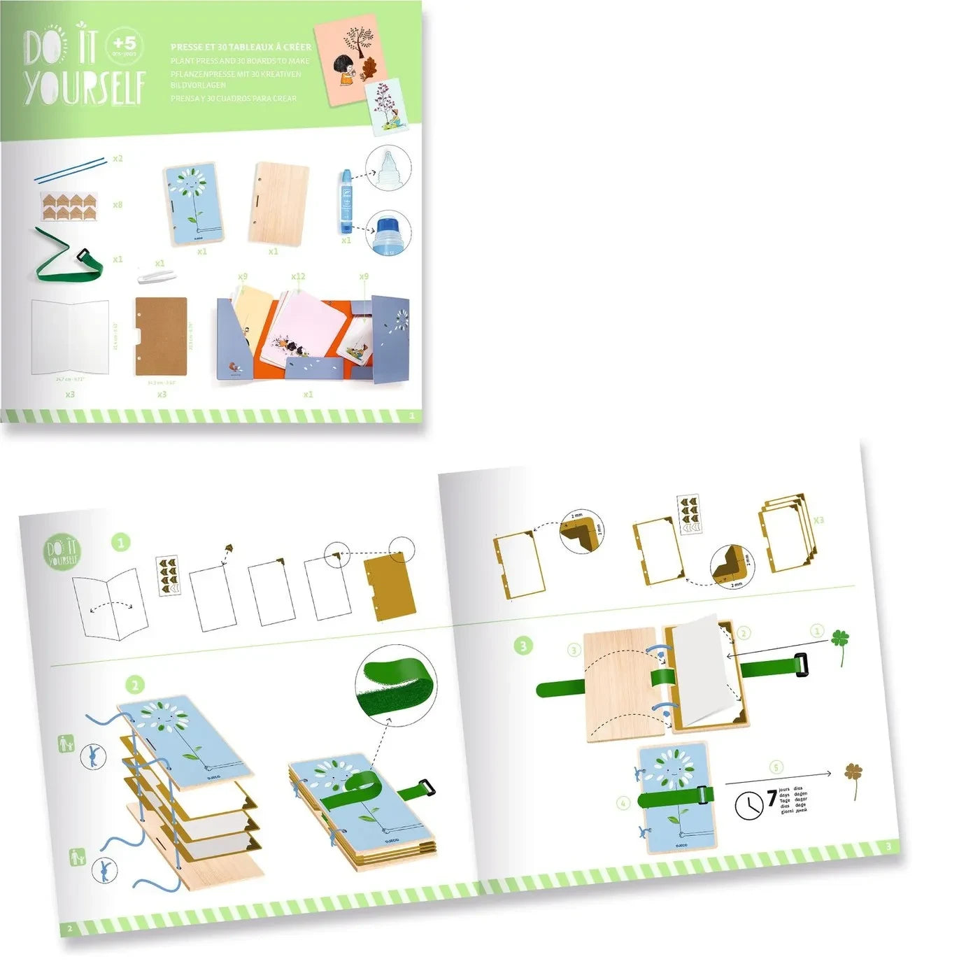 Djeco - Doğa Esintili Herbaryum DIY Kiti