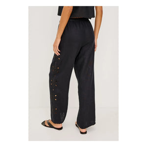 Rails - Mirina bestickte Hose | Schwarz