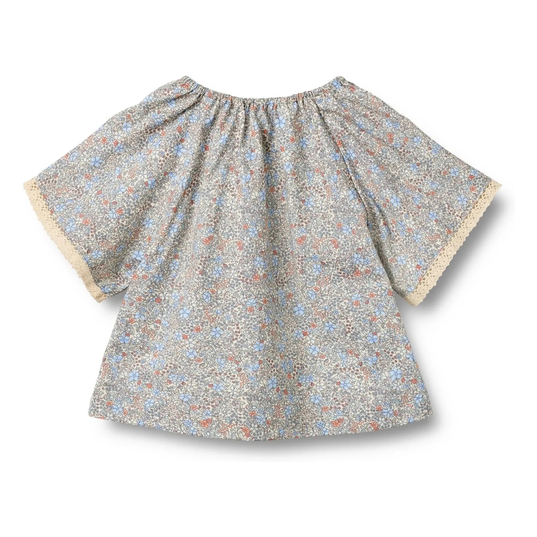 Wheat - Hannah Fleurie Bio-Baumwoll-Bluse | Hellblau