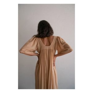 THEAVANT - Jade Baumwoll Voile Kleid | Amber