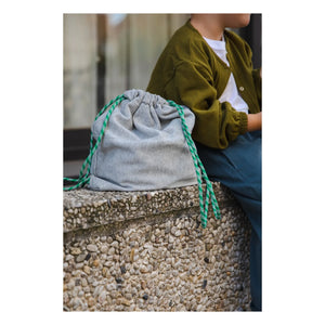 Studio Noos - Sporttasche aus Jersey | Heather Grey