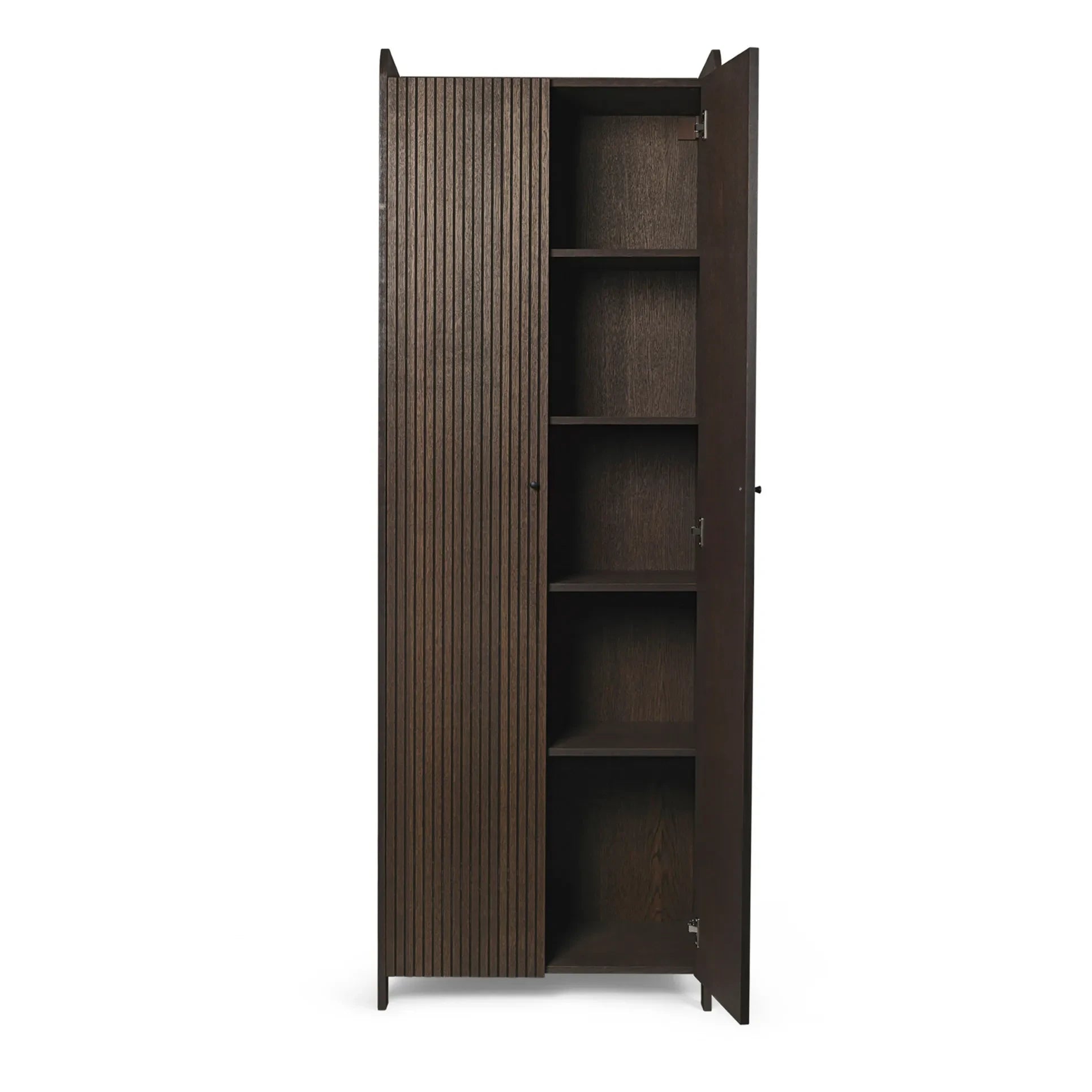 Ferm Living - Feststehender Schrank | Dunkle Eiche