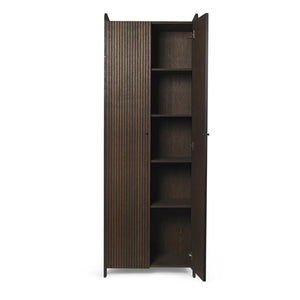 Ferm Living - Feststehender Schrank | Dunkle Eiche