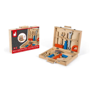 Janod - Brico Kids Alet Çantası - 9 Parça