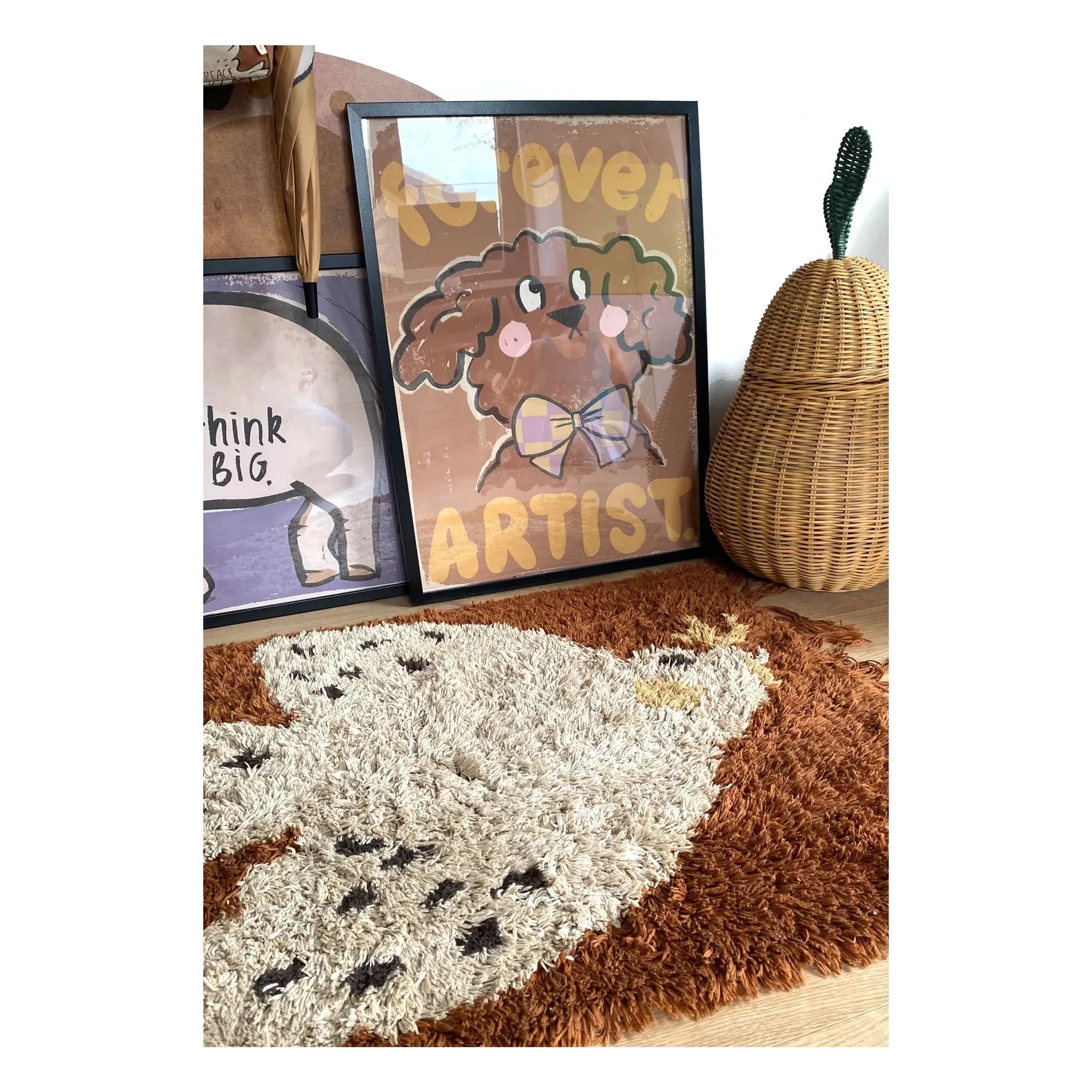 Studio Loco - Boho-Teppiche | Dunkelbraun