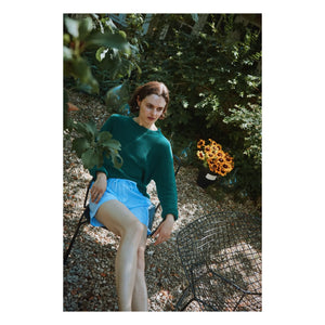 Poudre Organic - Dandelion Organic Cotton Sweater | Green