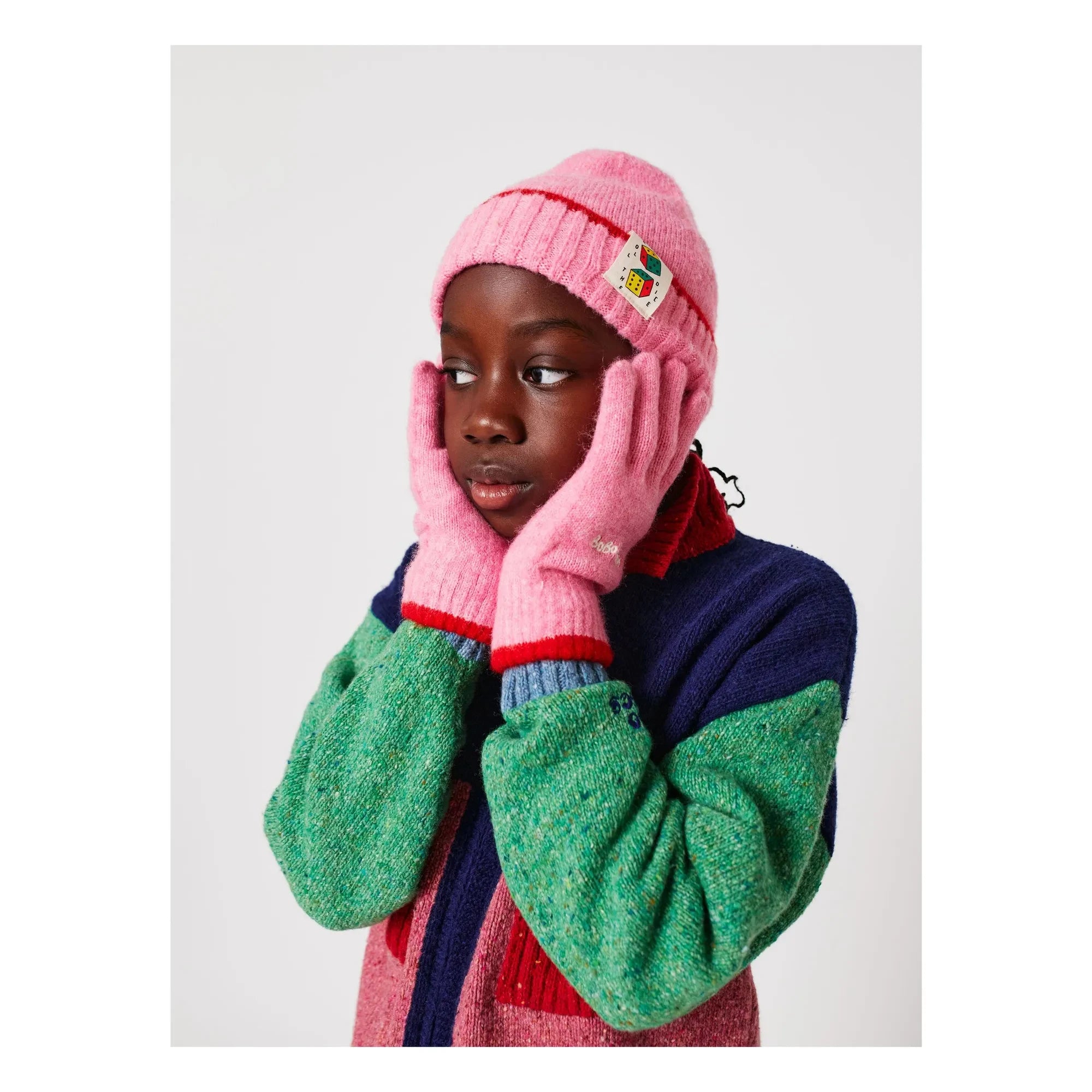 Bobo Choses - Roll The Dice Hut Recycelte Fasern | Rosa