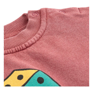 Bobo Choses - Roll The Dice Sweat Organik pamuk | Kahverengi