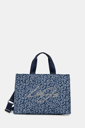 Liu Jo denim kadın alışveriş çantası