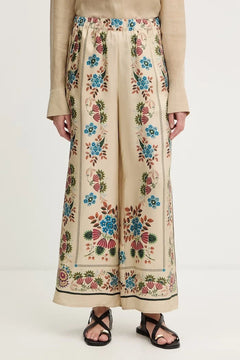 Weekend Max Mara Kadın ipek pantolon SNACK