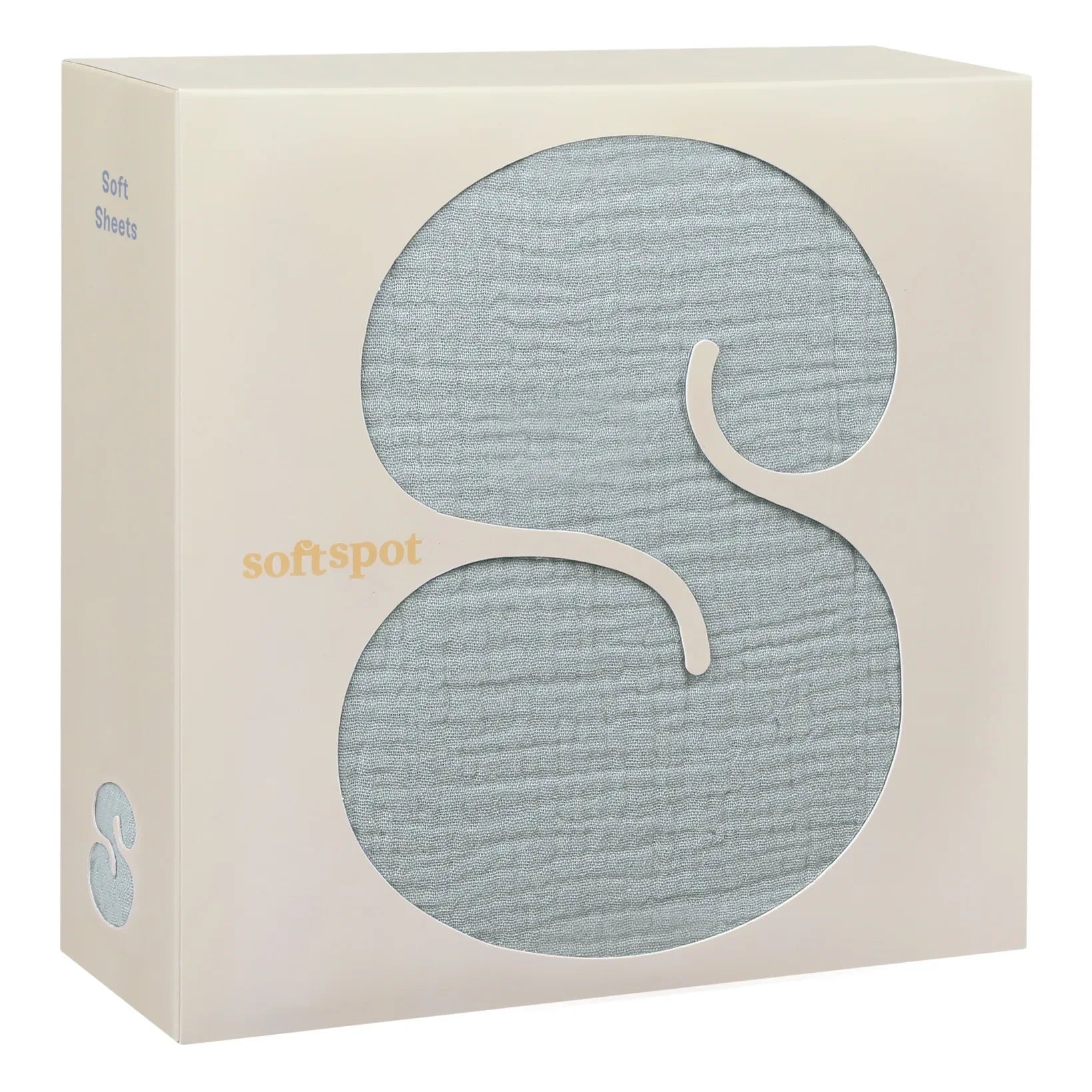 Soft Spot - Organik pamuklu lastikli çarşaf | Cloud