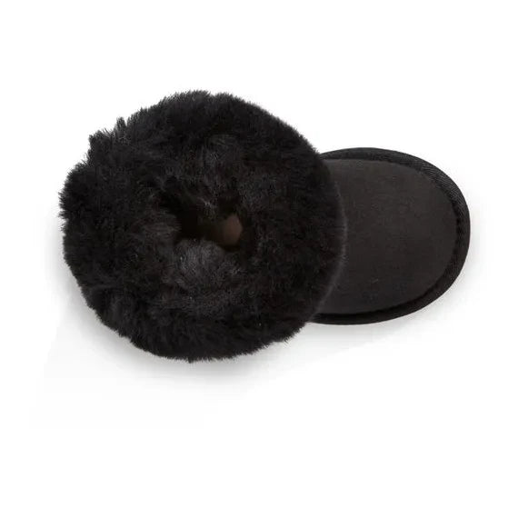 UGG - Klasik II Kürk Astarlı Süet Çizme | Siyah