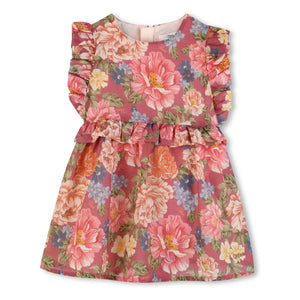 Chloé - Rüschenkleid aus Bio-Baumwolle mit Blumenmuster | Rosewood