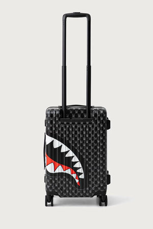 Sprayground - Schwarzer Hartschalenkoffer 'Haie in Paris' 910CL328NSZ