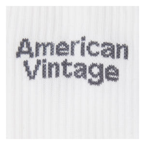 American Vintage - Clypsun Cotton Socks | White