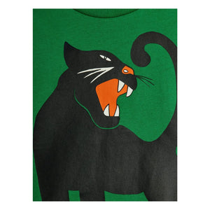 Mini Rodini - Panther T-Shirt aus Bio-Baumwolle | Grün