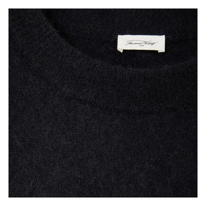 American Vintage - Vitow Alpaca and Wool Boat Neck Sweater | Black