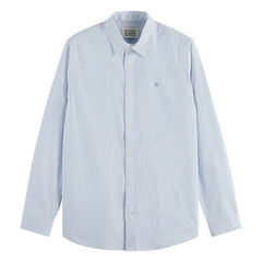 Scotch & Soda - Oxford çizgili gömlek | Mavi
