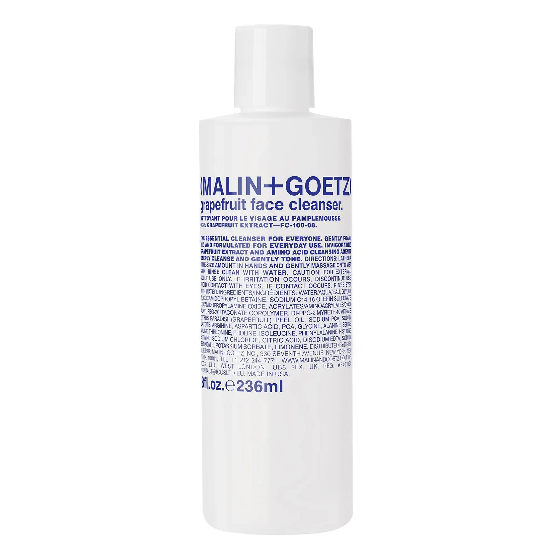 Malin + Goetz - Greyfurt Yüz Temizleyici - 236 ml