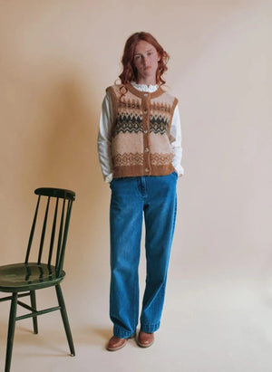 Emile et Ida - Enoah Strickjacke | Karamell