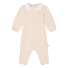 Bonpoint - Pyjama Cayla Pointelle Bio-Baumwolle | Puderrosa