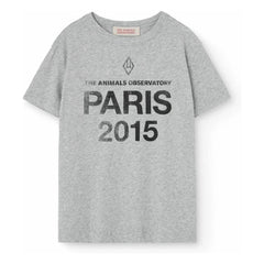 The Animals Observatory - Rooster Paris 2015 Tişört | Heather gri