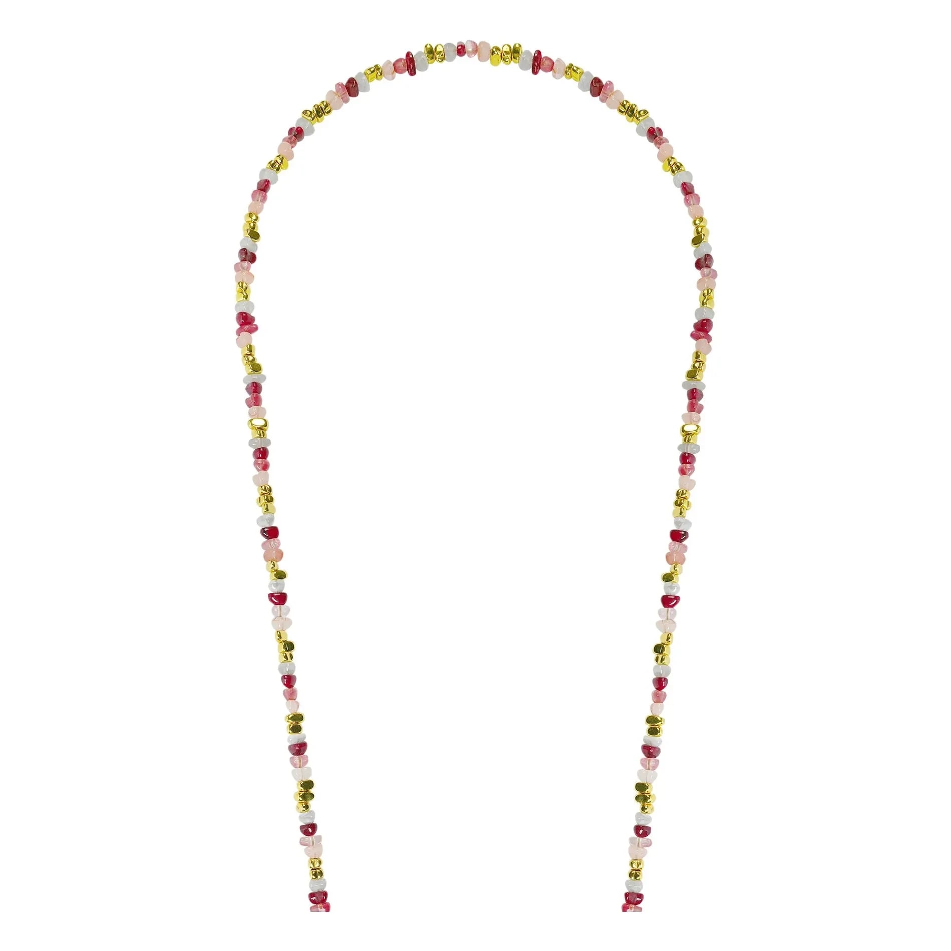 LaCoqueFrançaise - Liviya Long Chain | Burgundy