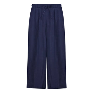 the new society - Luz Linen Pants | Night Blue