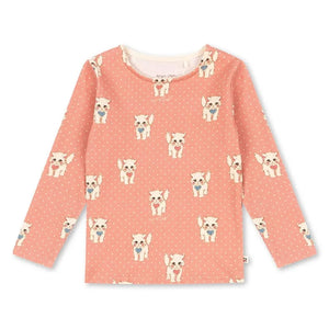 Konges Sløjd - Ella Cats Bio-Baumwoll-T-Shirt | Rosa