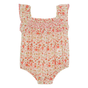 Bonton - Lalix Fleurie Strampler | Rot