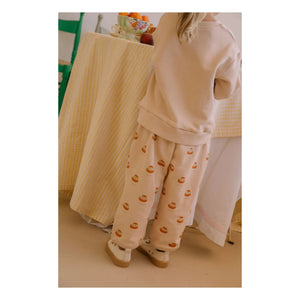 Studio Bohème - Porgy Choux Bio-Baumwollfleecehose | Beige