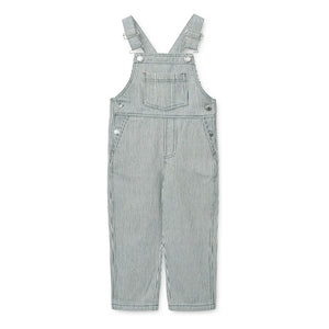 Liewood - Delani Çizgili Denim Salopet | Lacivert