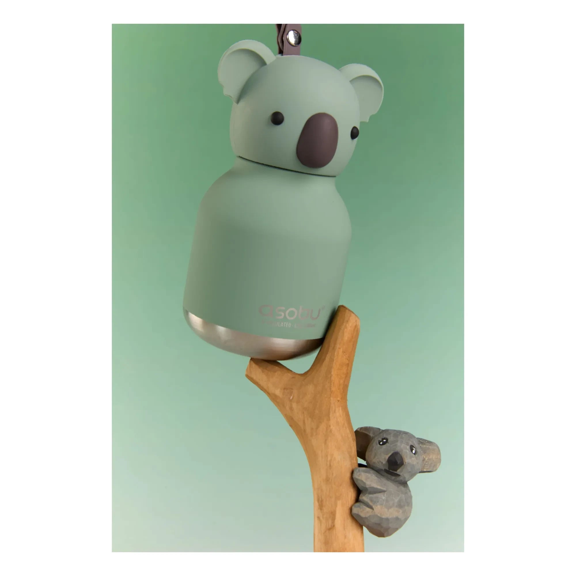 Asobu - Koala Stainless Steel Mini Bottle | Gray