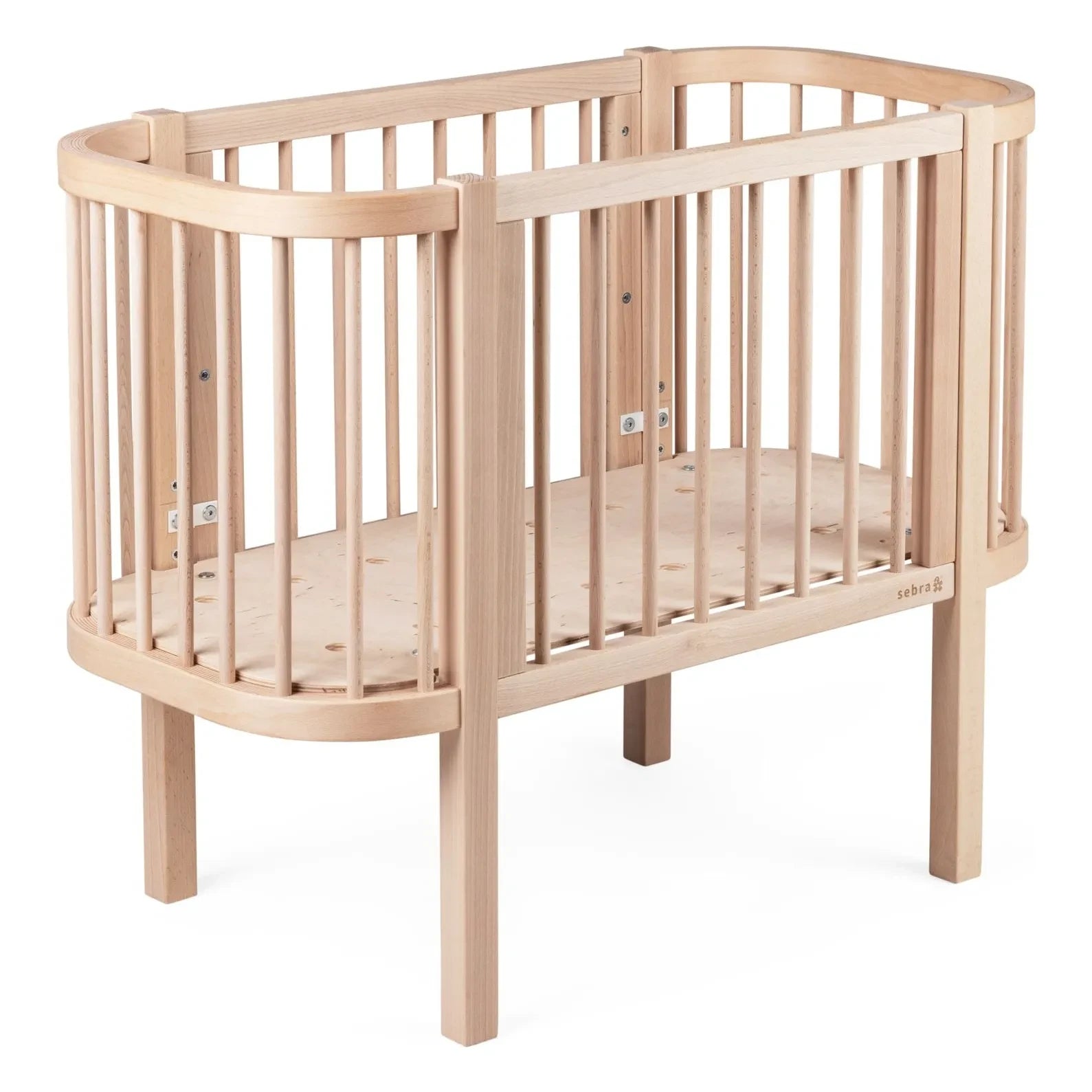 Sebra - Babybay Beistellbett | Buche