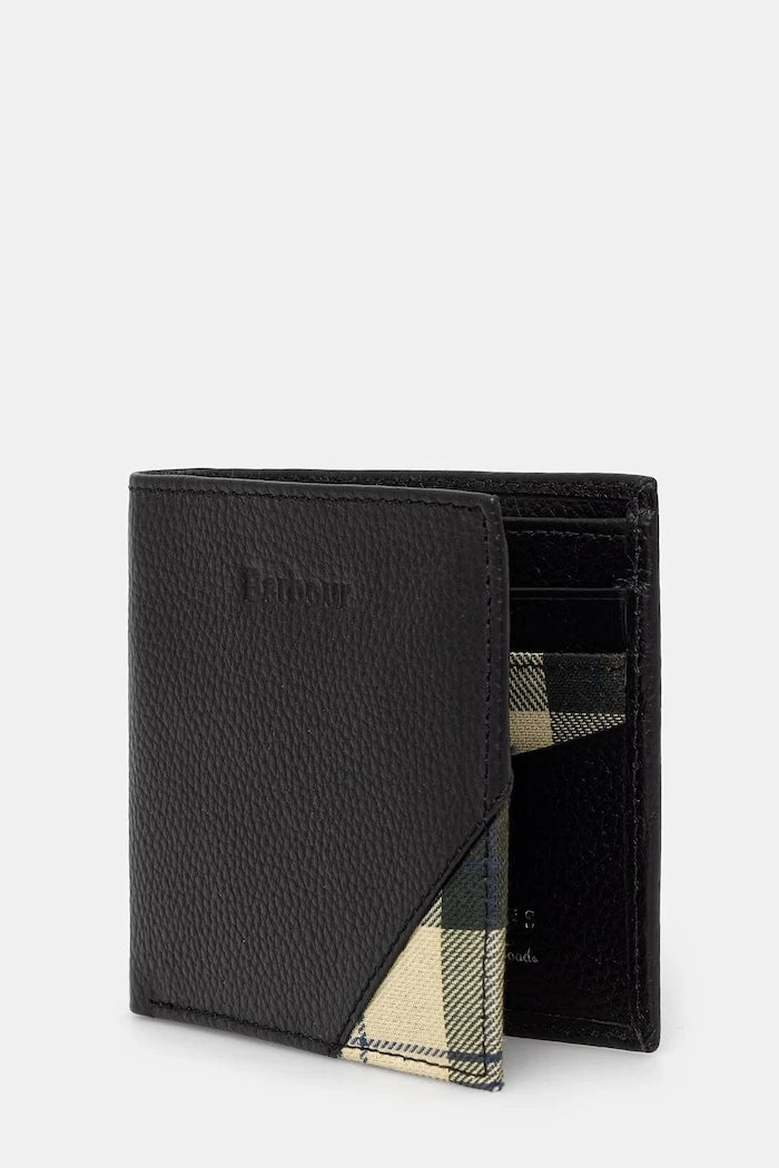 Barbour RFID erkek deri cüzdan Tarbert