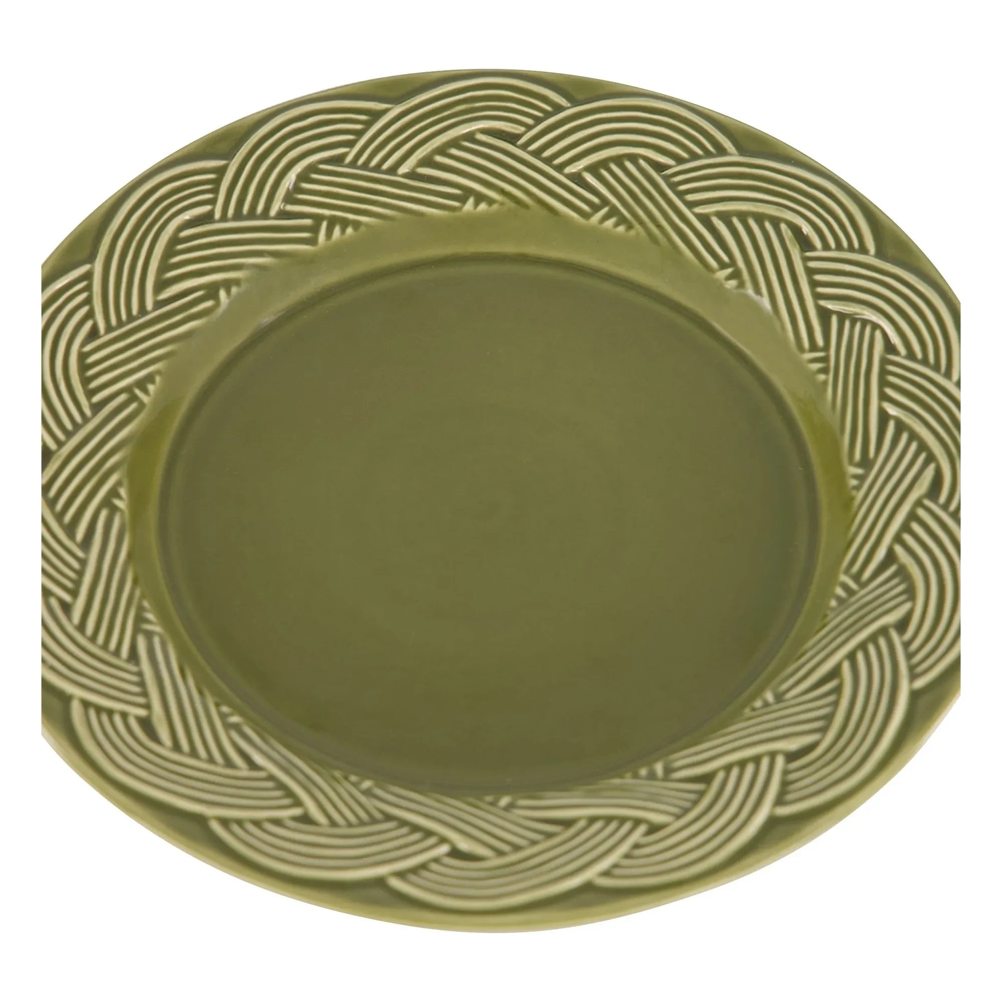House of Capricorn - Vime dessert plate | Green