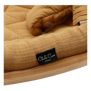 Charlie Crane - Levo Walnut Baby Swing | Camel