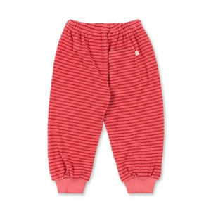 Konges Sløjd - Itty Çizgili Organik Pamuk Jogger | Pembe
