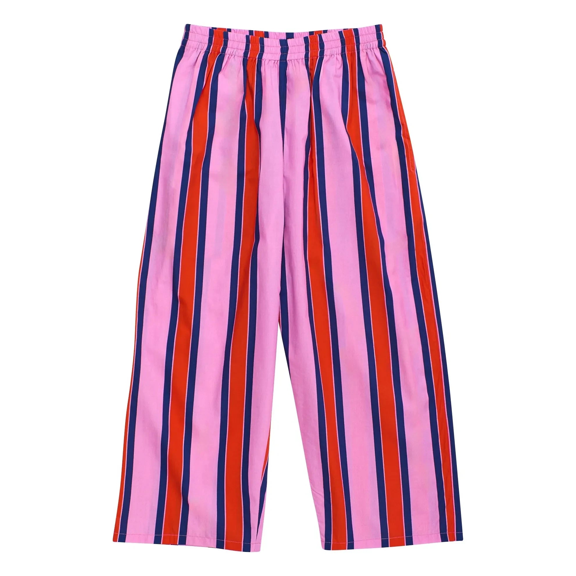 Maison Mangostan - Çizgili Pantolon | Pembe