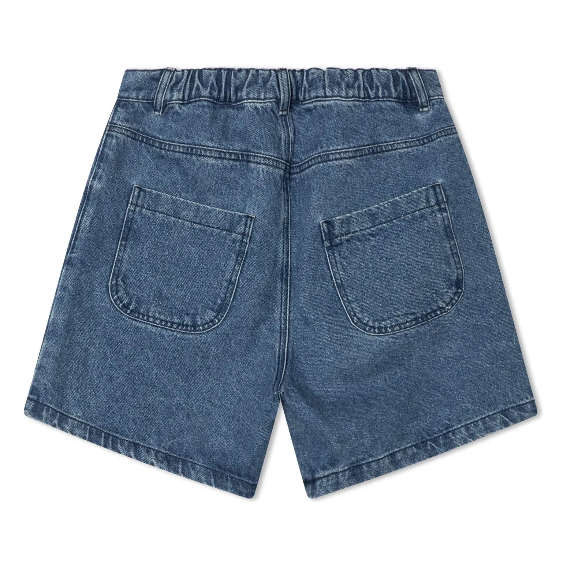 Matona - Denim Organic Cotton Shorts | Blue
