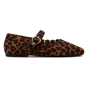 Socque Paris - Babet Ginger Leopar | Kahverengi