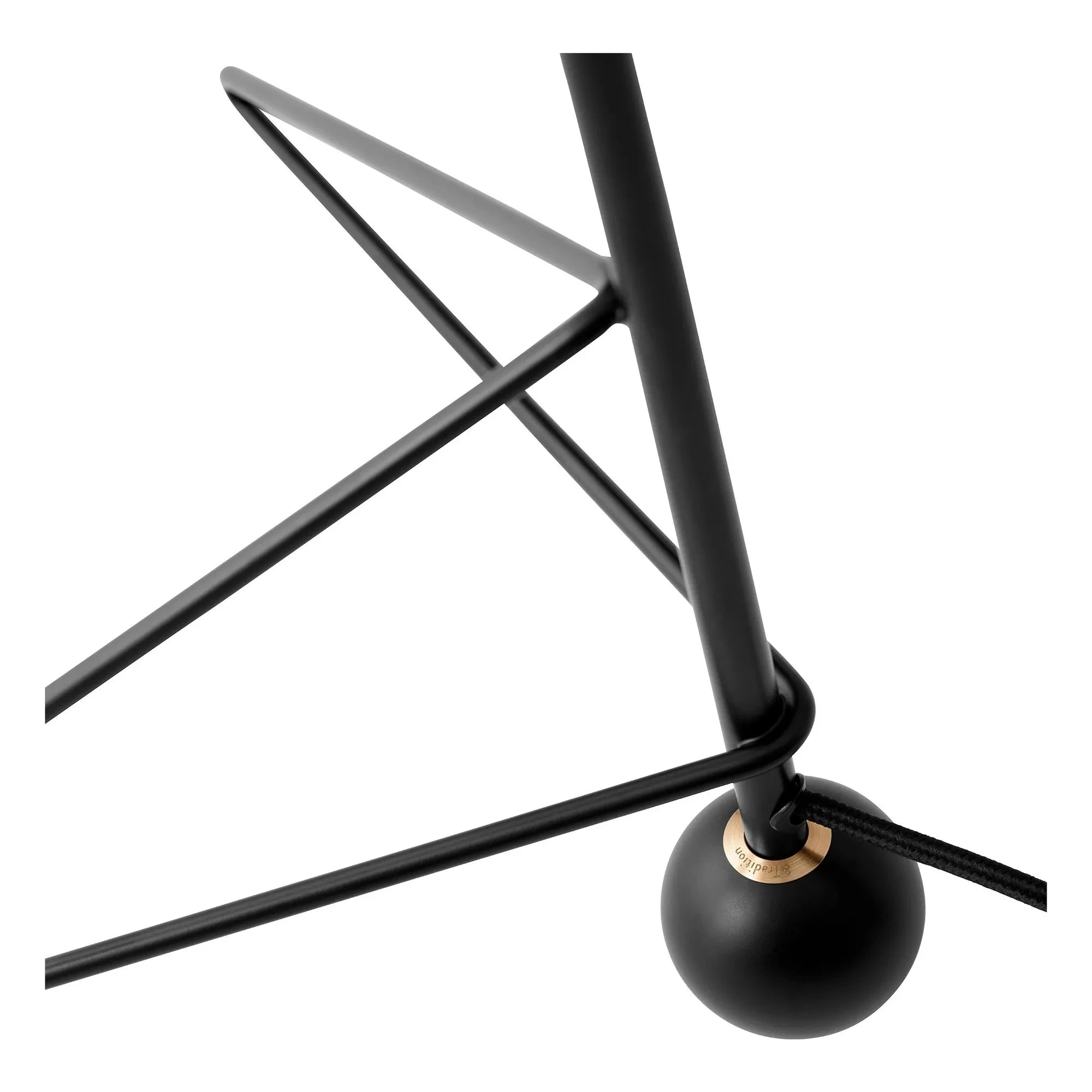 &Tradition - HM9 Tripod Tischleuchte, Hvidt & Mølgaard | Schwarz