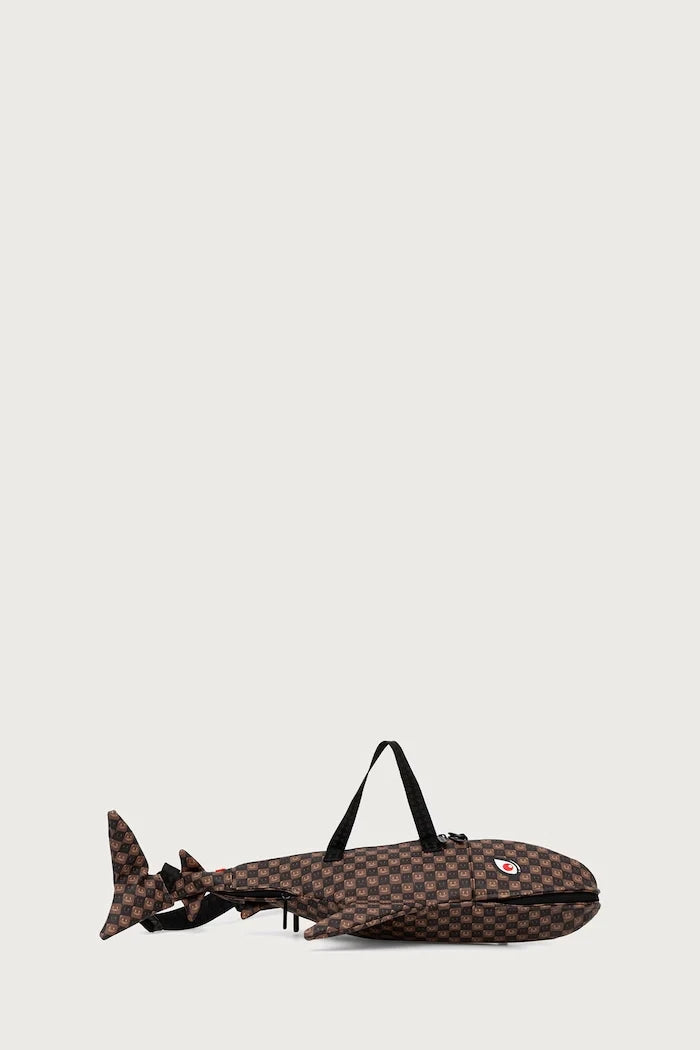 Sprayground - Braune Haifischtasche in Paris 910D9486NSZ