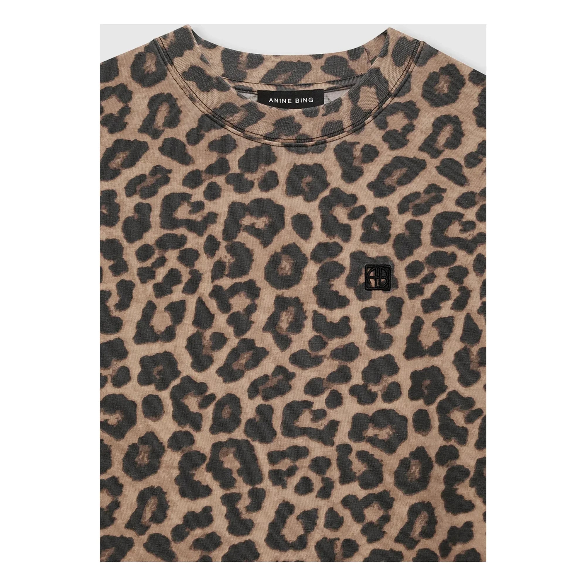 Anine Bing - Beth Leopar Elbise | Kahverengi