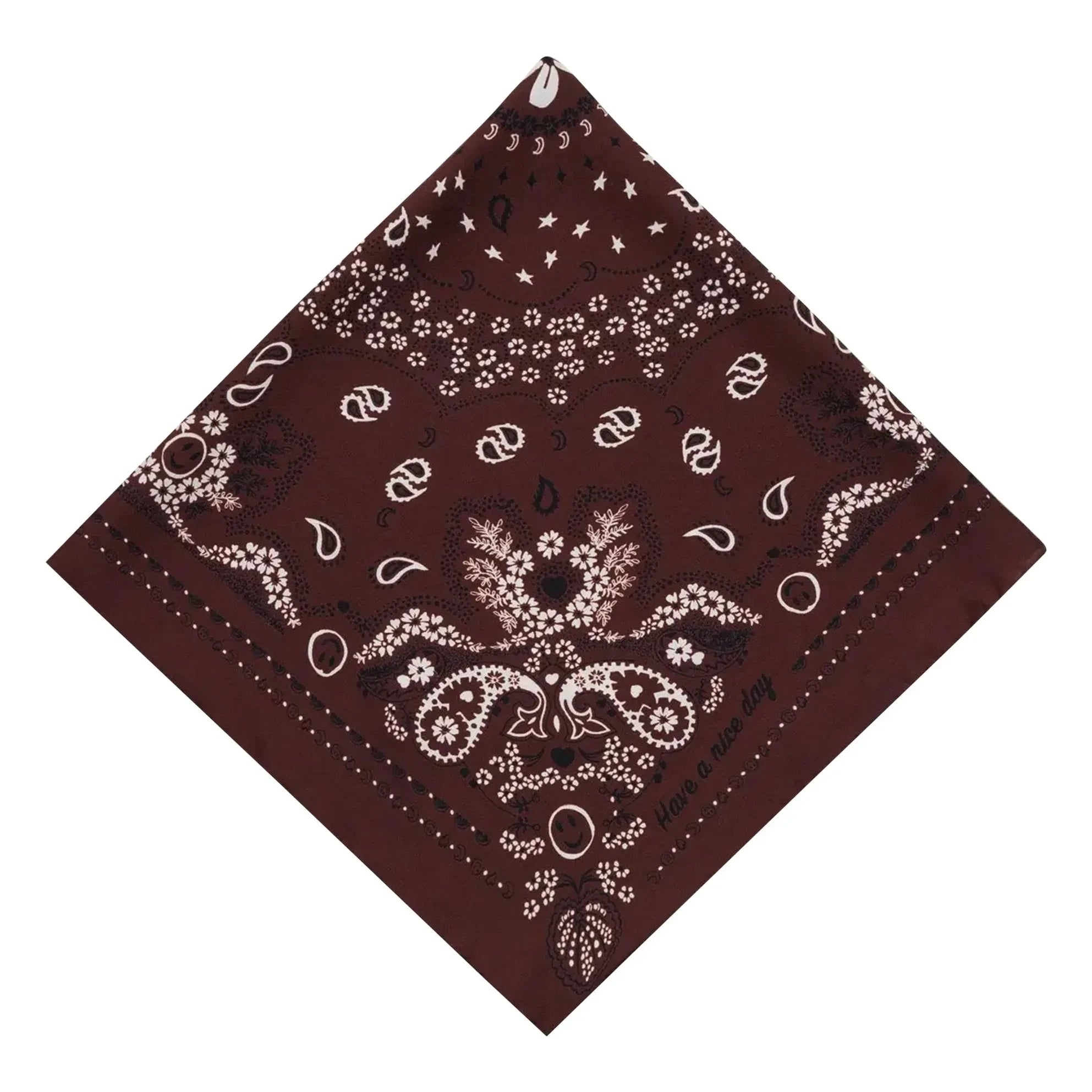 Call it by your name - Little Silk Bandana | Brown